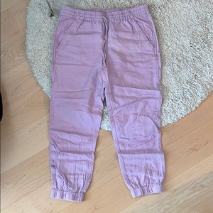 Jcrew drawstring linen pants!!